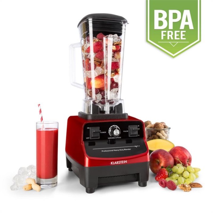 Klarstein Heracles 3G Stand Mixer 1500W 2 litri de rosu verde Smoothie foto mare Klarstein Heracles 3G Stand Mixer 1500W 2 litri de rosu verde Smoothie foto mare