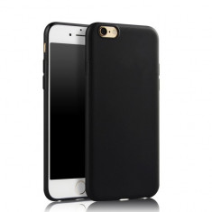 Husa slim antisoc neagra compatibila cu Apple Iphone 7( BLACK ) foto