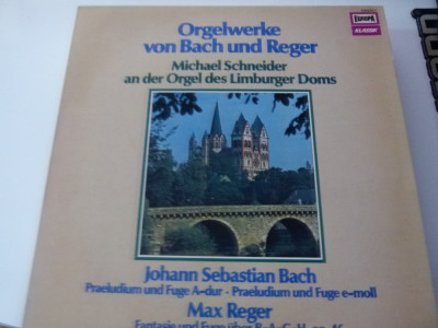 Bach, Reger - vinyl foto
