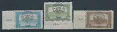 1919 Romania- Emisiunea Oradea, Parlament 75,80 Bani si 2 Lei-MNH foto