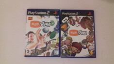 LOT 2 jocuri: Eye Toy Play 1 + 2 - PS2 [Second hand] foto