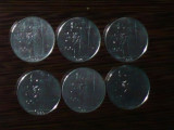 ITALIA - LOT 6 MONEDE 100 LIRE 1962, 1976, 1978, 1980, 1981, 1986, Europa