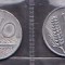 ITALIA - LOT 2 MONEDE 10 LIRE 1955, 1982
