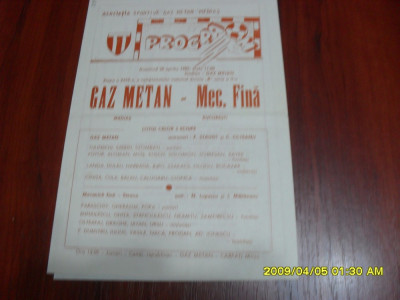 program Gaz M. Medias - Mecanica Fina Buc. foto