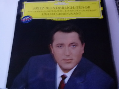 Schumann, Beethoven -Fritz Wunderlich - vinyl foto