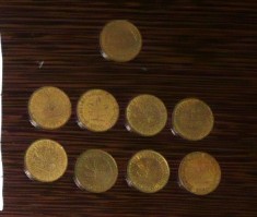 GERMANIA 5 PFENNIG - 9 MONEDE 1950/70/71/80/84/87/88/89/91