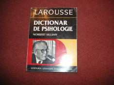 Dictionar de psihologie ~ Larousse foto