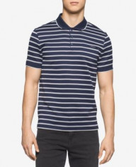 Tricou polo Calvin Klein Jeans Striped M L (ultima colectie) foto