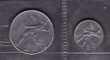 ITALIA - LOT 2 MONEDE 50 LIRE 1978, 1992, Europa