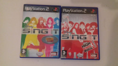 LOT 2 jocuri: High school musical - PS2 [Second hand] foto