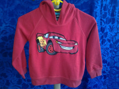 McQueen Disney Cars Pixar by H&amp;amp;M bluza hanorac copii 4 - 5 ani foto