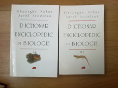 g4 Dictionar enciclopedic de biologie -2 vol - Gheorghe Mohan, Aurel Ardelean foto