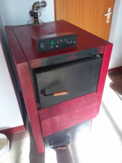 Centrala termica pe lemne Astra 40 kw cu gazeificare foto