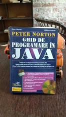 GHID DE PROGRAMARE IN JAVA - PETER NORTON foto