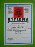 HOPCT DIPLOMA NR 28 EXPOZITIA FILATELICA AFR BUCURESTI 1984 ELIBERAREA 40 ANI