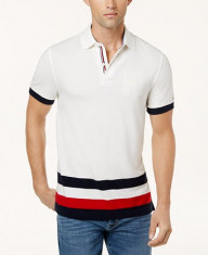 Tricou polo custom fit Tommy Hilfiger masura L XL (ultima colectie) foto