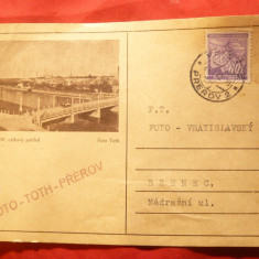 Carte Postala circ.1942 Boemia Moravia Ocupatia Germana Pod Perov Atelier Toth