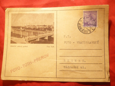 Carte Postala circ.1942 Boemia Moravia Ocupatia Germana Pod Perov Atelier Toth foto