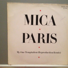 MICA PARIS - MY ONE TEMPTATION (1986/ISLAND/W.GERMANY) - VINIL Maxi-Single "12/