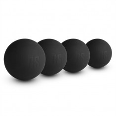 CAPITAL SPORT Knoby Lacrosse Ball Masaj Ball Set 4 buc negru mobil foto