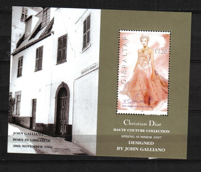 GIBRALTAR MI. BLOCK 30 MNH