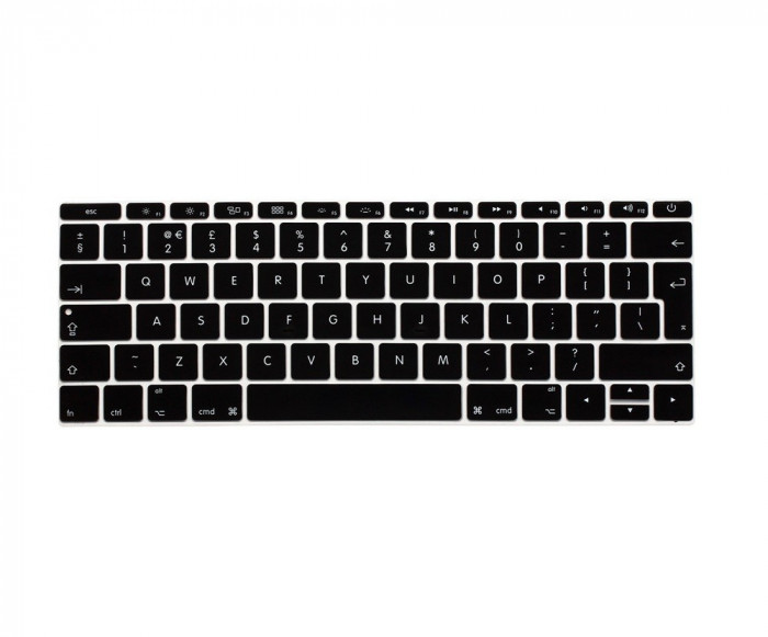 Husa de protectie pt tastatura EU MacBook 12 inch Pro 13 2016 (fara Touch Bar)