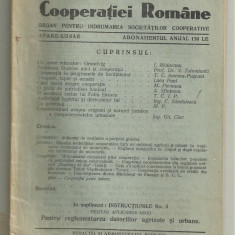 Revista CURIERUL COOPERATIEI ROMANE - 1933