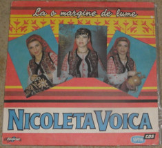 Vinyl/vinil Nicoleta Voica - La O Margine De Lume ,Eurostar Cs0230 1991,disc VG+ foto