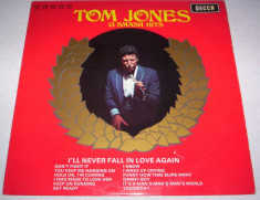 Tom Jones - 13 Smash Hits (1967, Decca) disc vinil LP original foto