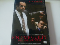 Find me guilty - dvd-A6 foto