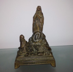 Statueta Notre Dame de Lourdes (cu stanta DSR) foto