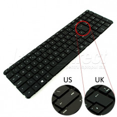 Tastatura Laptop Hp Pavilion Seria DV7 7000-7xxx layout UK foto