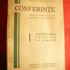 V. Valcovici - Conferinte Radio Bucuresti - teme:Astronomie ,Tehnica ,Felurite