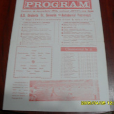 program AS Drobeta Tr. Severin - Autobuzul Buc.