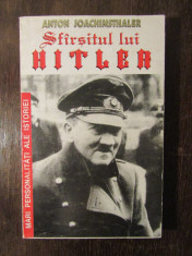 SFARSITUL LUI HITLER -ANTON JOACHIMSTHALER , 1995 foto