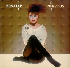 Pat Benatar - Get nervous (1982, Chrysalis) disc vinil LP album original foto