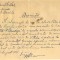 Z495 DOCUMENT VECHI-GRUPUL SCOLAR MOVILA MIRESEI-ADEVERINTA-MUNCA DE RAZBOI-1942