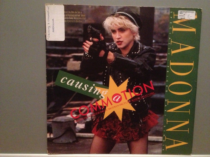 MADONNA - CAUSING A COMMOTION (1987/SIRE/USA) - VINIL Maxi-Single &quot;12/NM