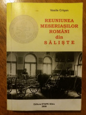 Reuniunea meseriasilor romani din Saliste - Vasile Crisan / R5P4S foto