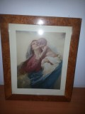 Tablou art print Italia Maica Domnului Fecioara Maria Mater Purissima Morelli