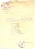 Z512 DOCUMENT VECHI -DIRECTIUNEA GIMNAZIULUI ,,BRATIANU&quot; DRAGASANI- ELEVA -1945