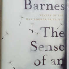 JULIAN BARNES - THE SENSE OF AN ENDING (JONATHAN CAPE/LONDON - 2011)[LB.ENGLEZA]