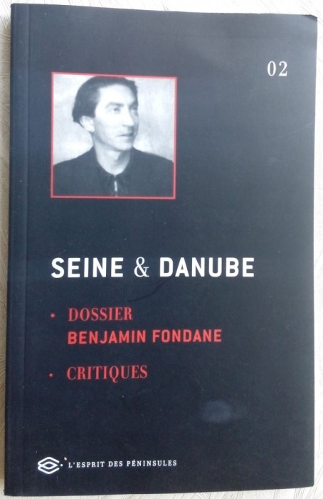 SEINE &amp; DANUBE, No. 2 / 2004: DOSSIER BENJAMIN FONDANE + CRITIQUES(LB. FRANCEZA)