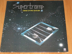 Supertramp - Crime Of The Century (1974, A&amp;amp;M) disc vinil LP album original foto