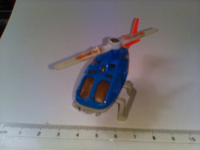 bnk jc Matchbox Burger King Helicopter 2003