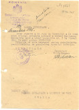 516 DOCUMENT VECHI -LICEUL DE FETE ,,MIHAIL KOGALNICEANU&quot; GALATI -1945