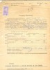 Z492 DOCUMENT VECHI -LICEUL TEORETIC DE FETE , BRAILA- AUREL MATEESCU -1942