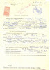 Z508 DOCUMENT VECHI -LICEUL TEORETIC DE FETE , BRAILA - NICOLAE V. CIUNGA -1942