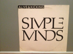 SIMPLE MINDS - ALIVE $ KICKING (1985/VIRGIN/W.GERMANY) - VINIL Maxi-Single &amp;quot;12/ foto