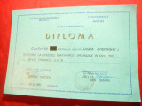 Diploma CCA -acordata de Soc.Numismatica Romana - Premiile 2 si 3 , 1990
